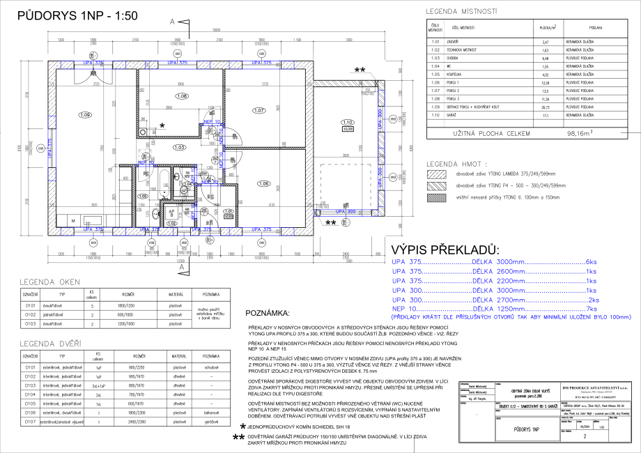 Bungalov 4+kk s garáží (foto 2)